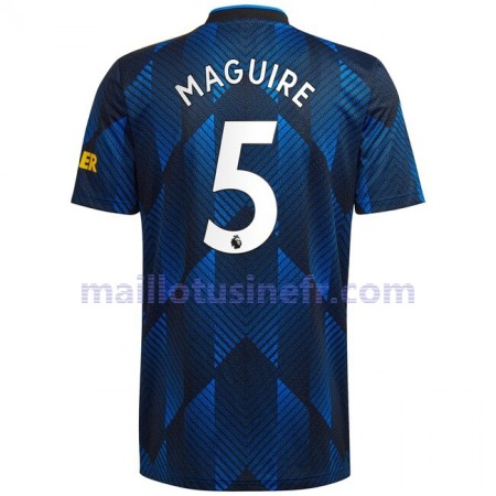 Maillot de Foot Manchester United Harry Maguire 5 Troisième 2021-22 Maillot de Foot Manchester United Harry Maguire 5 Troisième 2021-22